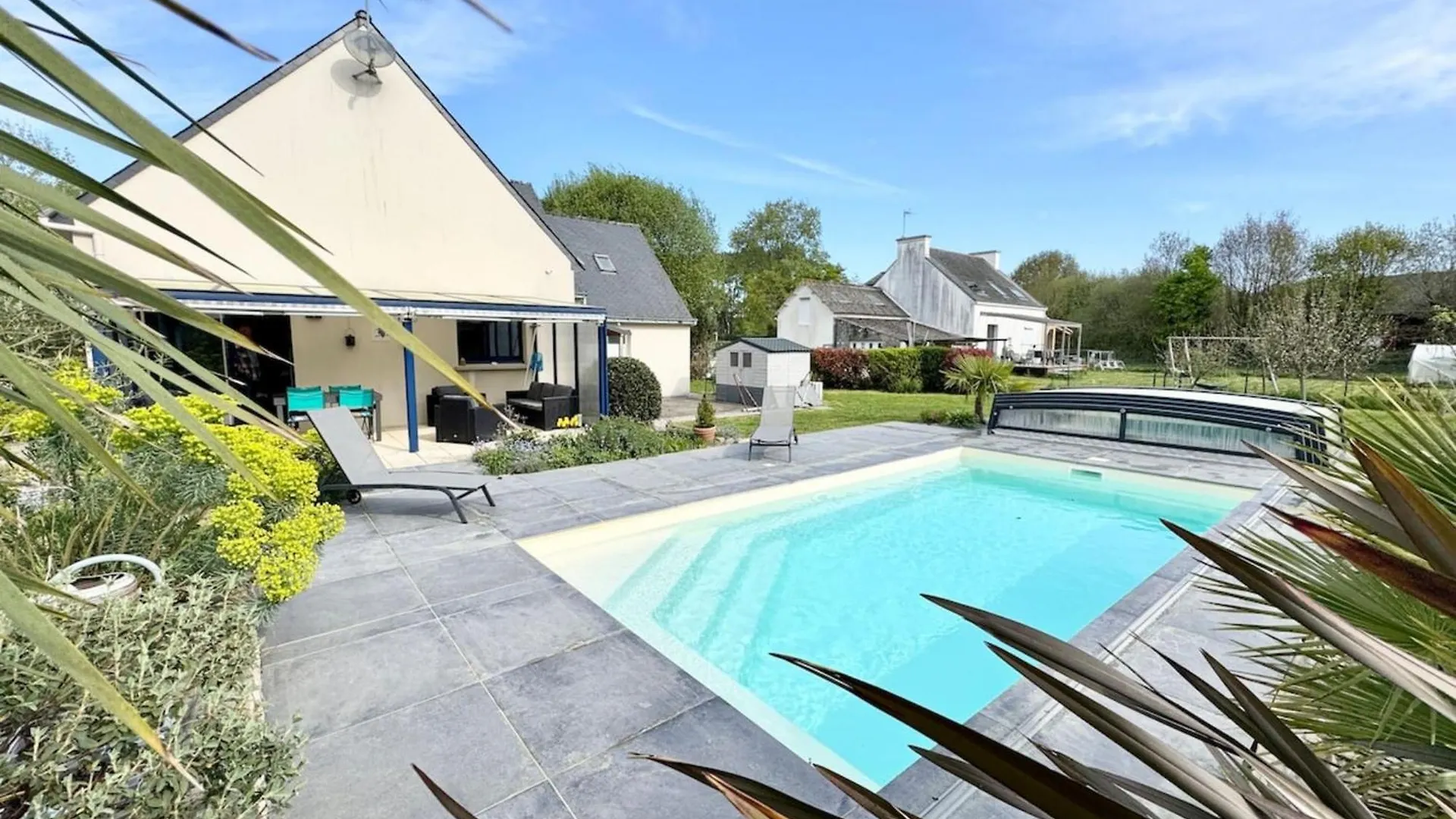 Villa Avec Piscine Chauffee - En Pleine Nature Sainte-Hélène Nyaraló