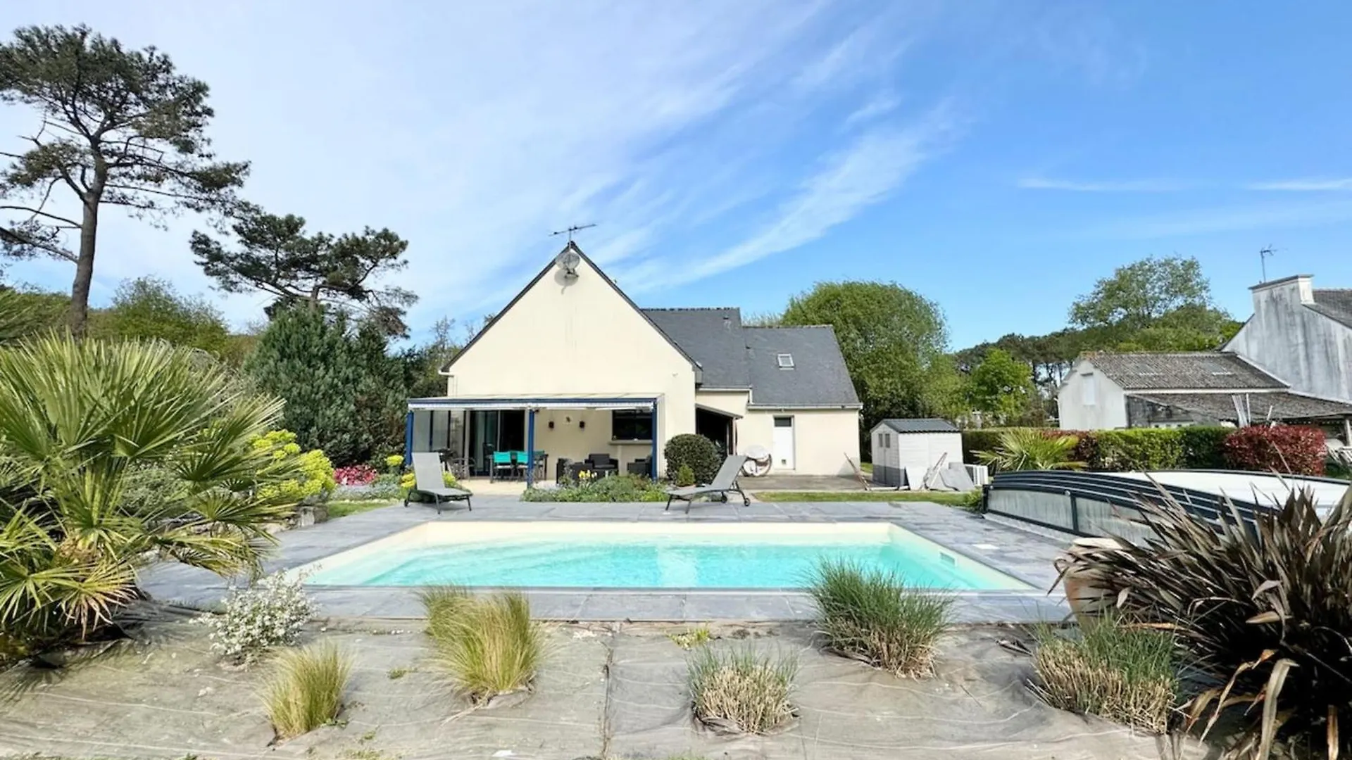 Villa Avec Piscine Chauffee - En Pleine Nature Sainte-Hélène
