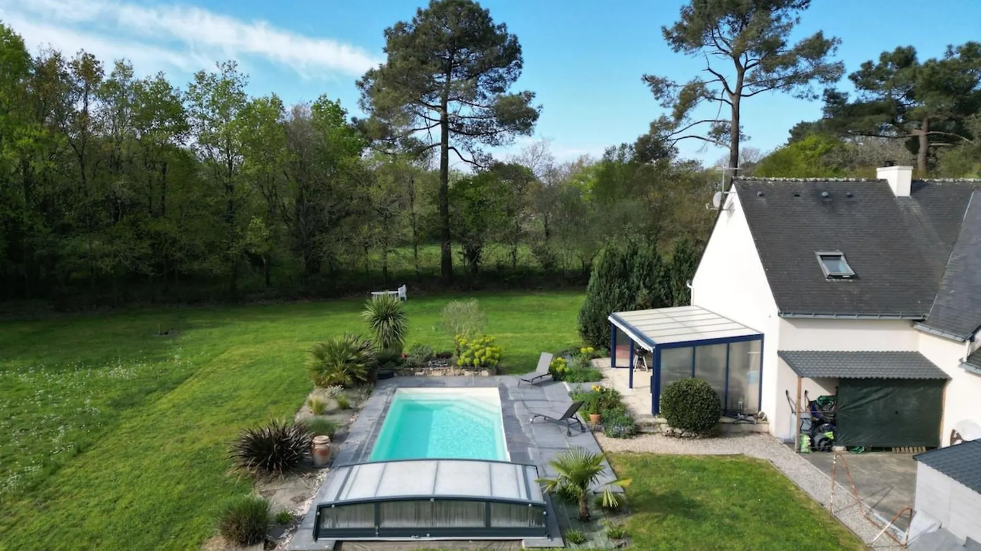 Villa Avec Piscine Chauffee - En Pleine Nature Sainte-Hélène Nyaraló
